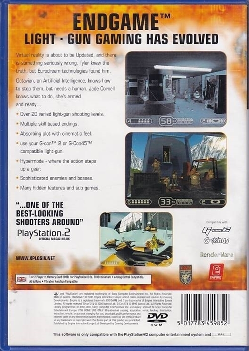 Endgame - PS2 (B Grade) (Genbrug)